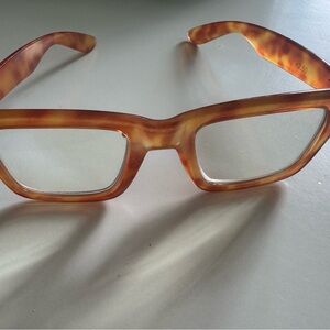 Tortoiseshell Rectangular Glasses